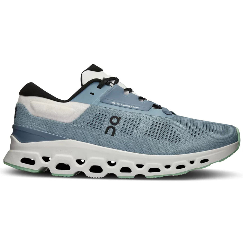 Men's On Cloudstratus 3 Running Shoes - Lightweight Cushioned Sneakers for Road & Trail Running | Perfect for Marathon Training & Daily Jogging