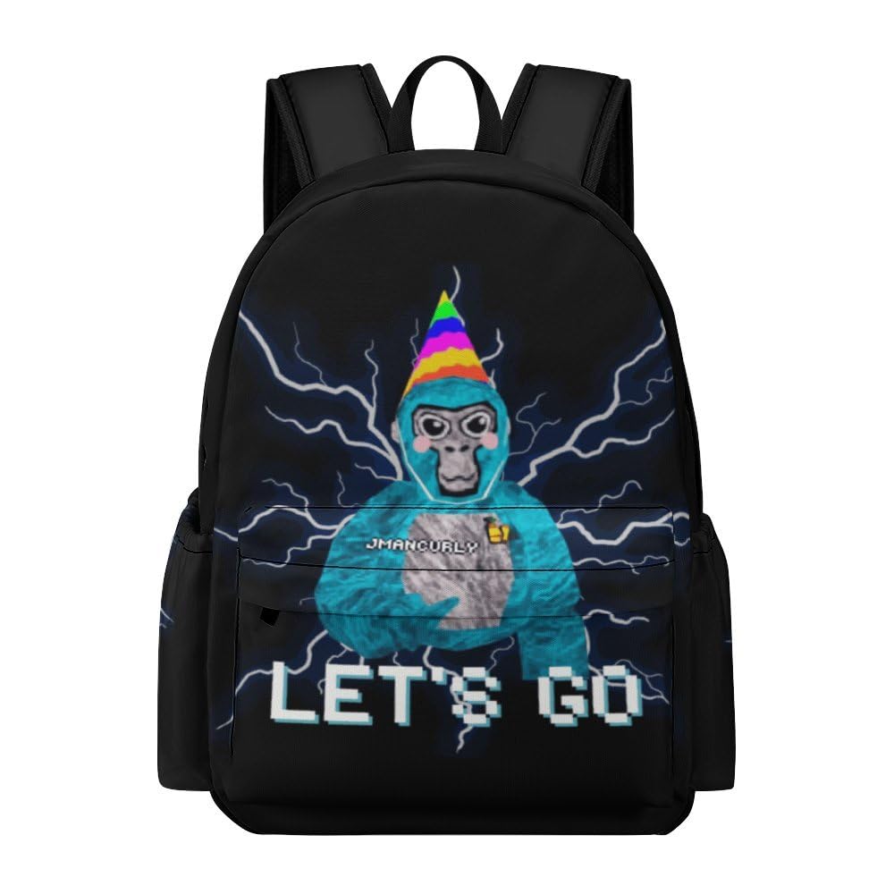 Stylish Game Backpacks - Durable Travel Daypack & Laptop Bag for Women & Men - Perfect for Gaming, Work, School & Outdoor Adventures
