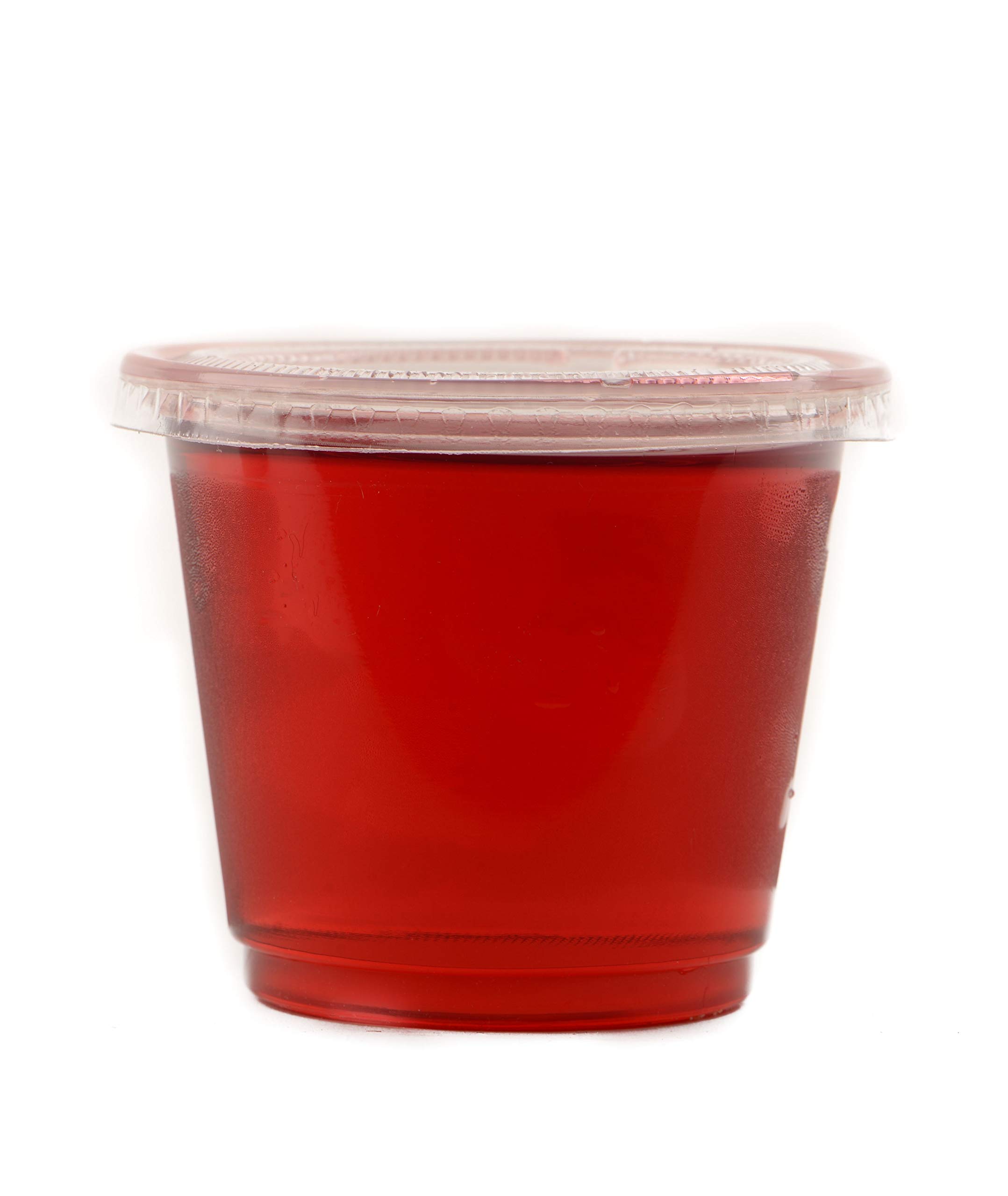 EcoQuality 4000-Pack 4oz Leak-Proof Plastic Condiment Cups with Lids - BPA-Free Souffle Containers for Sauces, Dressings, Jello Shots, Slime & Food Storage | Ideal for Restaurants, Catering, Parties & Home Kitchens