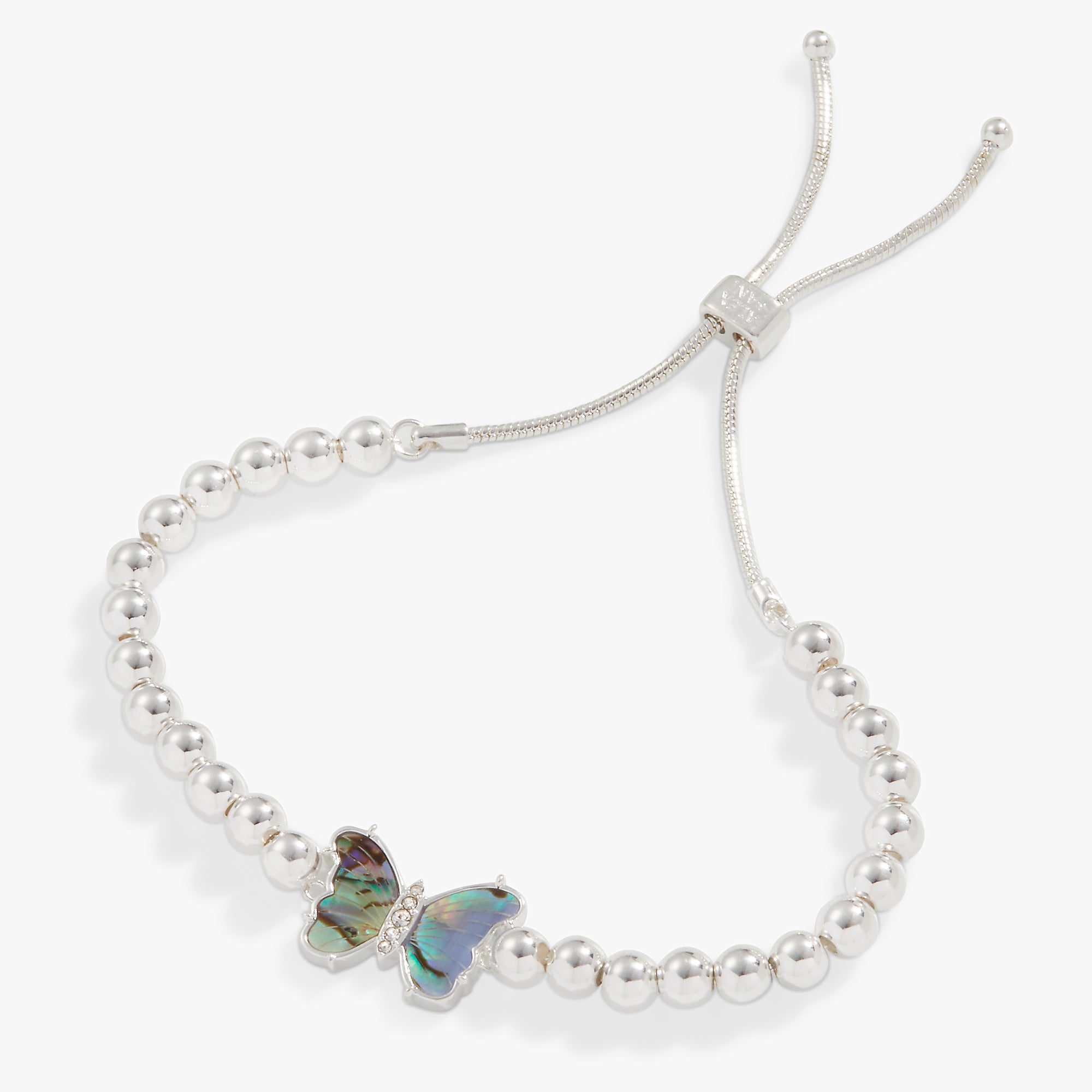 Exquisite Carved Abalone Shell Butterfly Tennis Bolo Bracelet - Elegant Jewelry for Women, Perfect for Weddings, Parties & Everyday Wear
