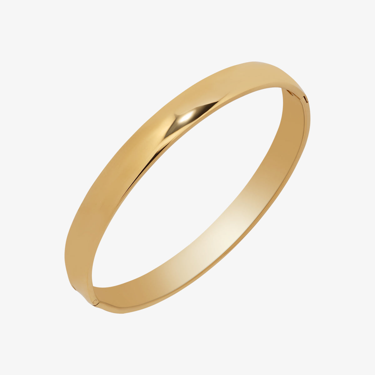 Simple Thick Bangle Bracelet for Women - Minimalist Chunky Cuff for Everyday Wear & Layering | Perfect for Casual, Office & Boho Outfits