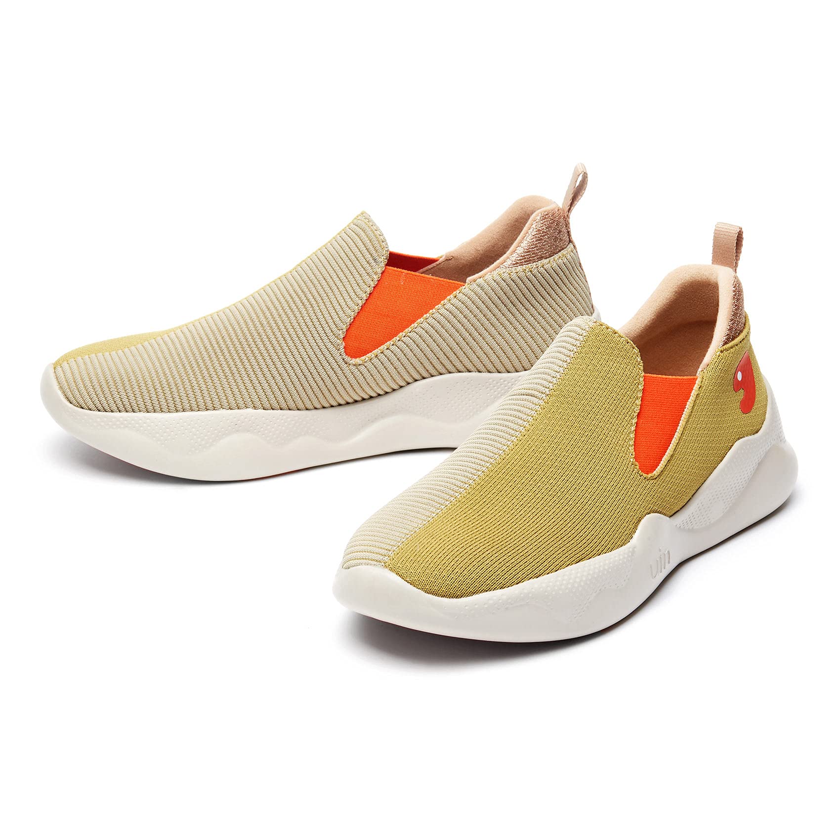 UIN Women's Fashion Sneakers - Lightweight Walking Shoes for Women, Slip On Casual Comfortable Athletic Shoes with Artistic Painting Design - Perfect for Travel, Workout & Everyday Wear