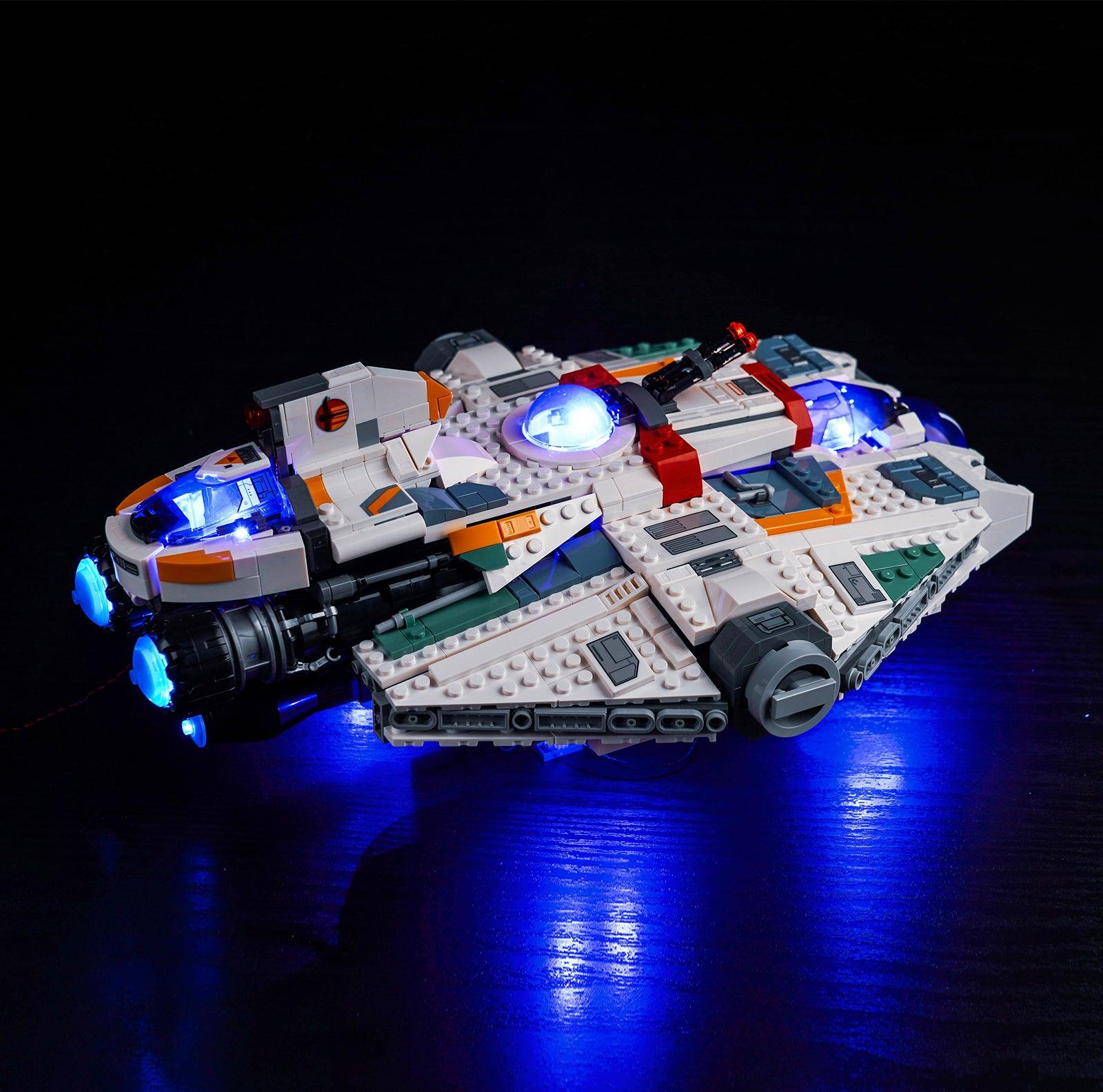 LEGO Star Wars Ghost & Phantom II (75357) Lighting Kit - LED Light Set for LEGO Building Blocks - Enhance Your Star Wars Display & Nighttime Scenes