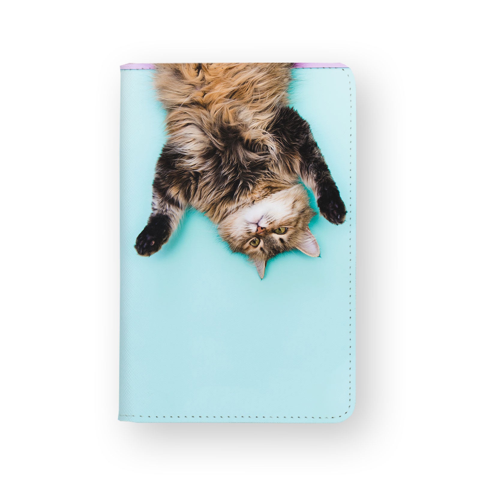 Cat Kitty Travel Wallet - RFID Blocking Passport Holder for Women & Men - Perfect for Airplane, Vacation & Business Trips