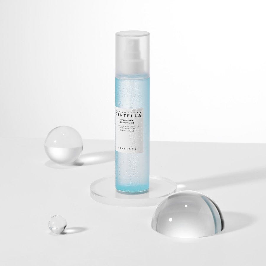 Skin1004 Madagascar Centella Hyalu-Cica Cloudy Mist Facial Spray | Soothing Hydrating Face Mist with Centella Asiatica & Hyaluronic Acid | Perfect for Dry Skin, Post-Workout Refresh & Travel Skincare