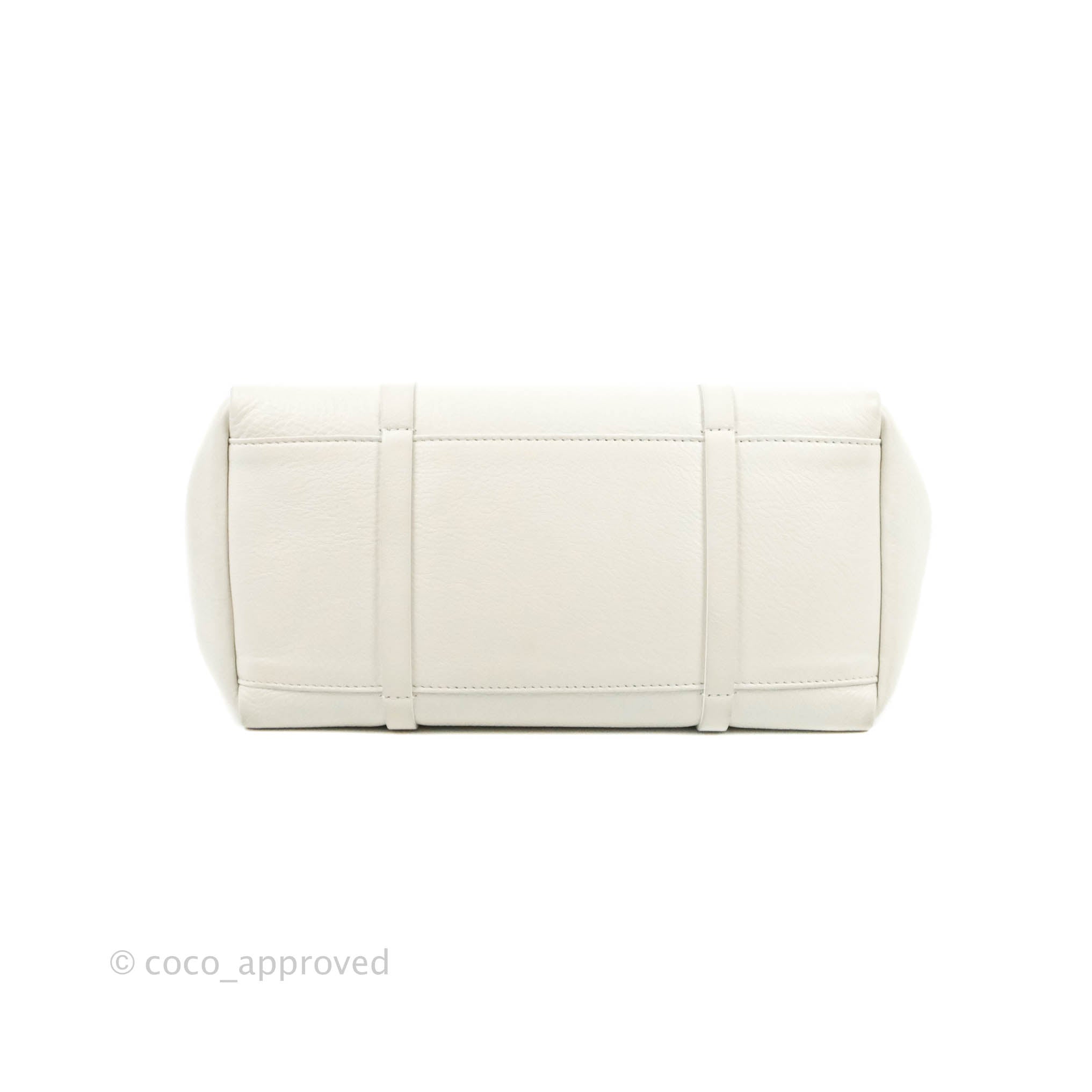 Balenciaga Everyday Tote S Calfskin Leather Handbag in White - Perfect for Work, Travel & Daily Essentials