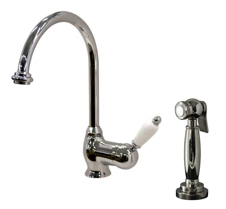 Finsbury Chrome Kitchen Faucet with Pull Down Sprayer - Perfect for Modern Home Cooking and Dishwashing