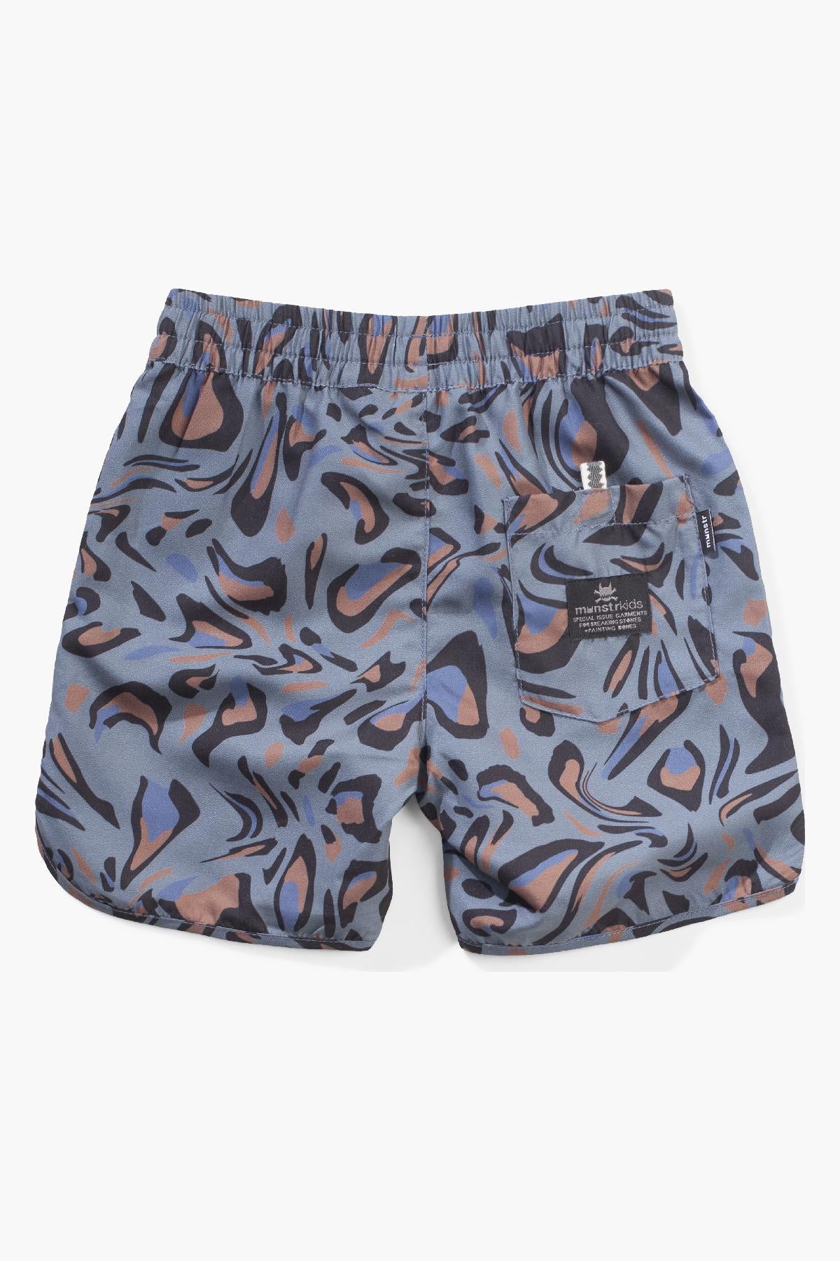 **Boys' Shorts - Munster Kids Blobamo Mid Blue - Comfortable & Stylish Playwear for Active Boys**    **使用场景:** Perfect for outdoor play, school, sports, and casual summer outfits.