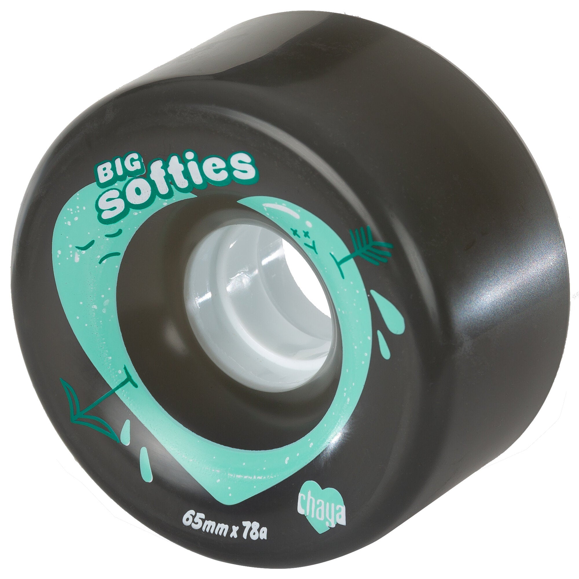 Chaya Big Softies Outdoor Wheels 4 Pack - Premium Skateboard Wheels for Smooth Riding | Perfect for Street Skating, Park Cruising & Outdoor Adventures