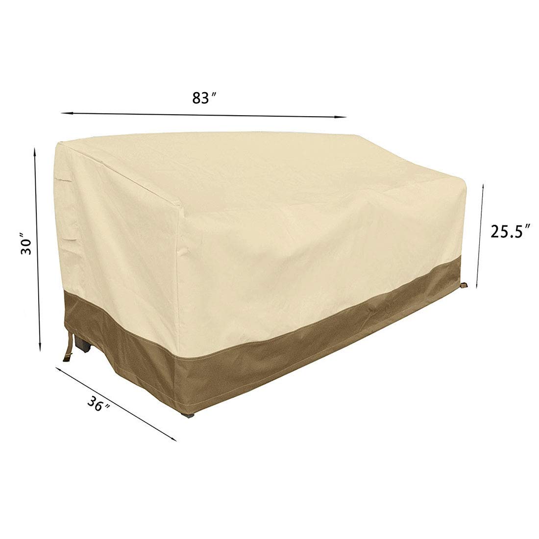 **Waterproof Outdoor Furniture Cover for 3-Seater Sofa – All-Weather Protection, Durable & UV-Resistant Patio Sofa Cover – Perfect for Rain, Snow, and Sun Protection**