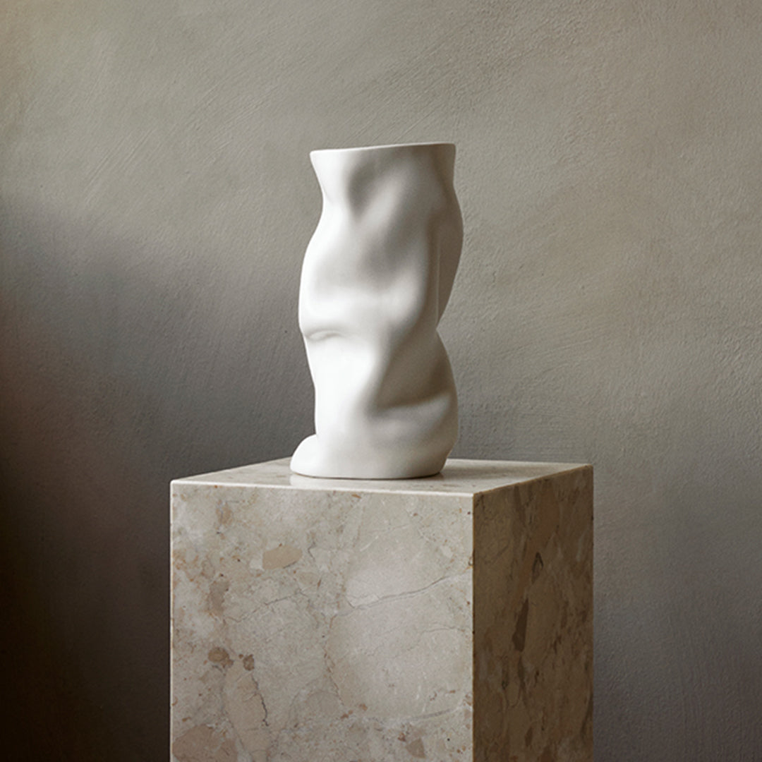 Sofia Tufvasson Collapse Vase - Elegant Foldable Glass Vase for Home Decor, Wedding Centerpieces & Floral Arrangements