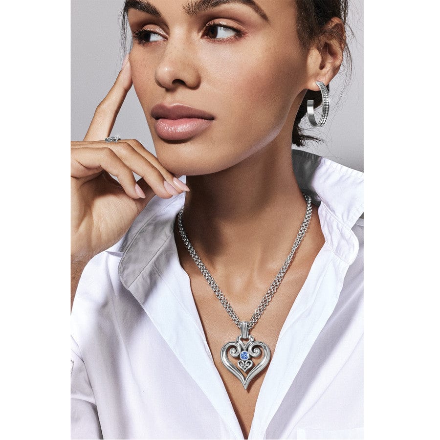Alcazar Heart Glint Convertible Necklace - 14K Gold Plated Adjustable Chain, Elegant Layering Jewelry for Women, Perfect Gift for Valentine's Day, Anniversary & Special Occasions