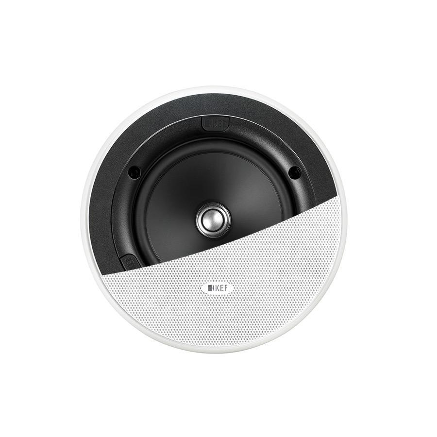 KEF Ci130ER 5.25-Inch In-Ceiling Speaker - High Performance Home Audio System for Living Room, Bedroom & Home Theater Installation