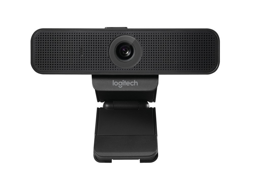 Logitech C925-e HD Webcam with Built-In Stereo Microphones - 1080p Video Calling Camera for Zoom, Skype, Teams (Renewed) - Perfect for Home Office, Online Classes & Video Conferencing