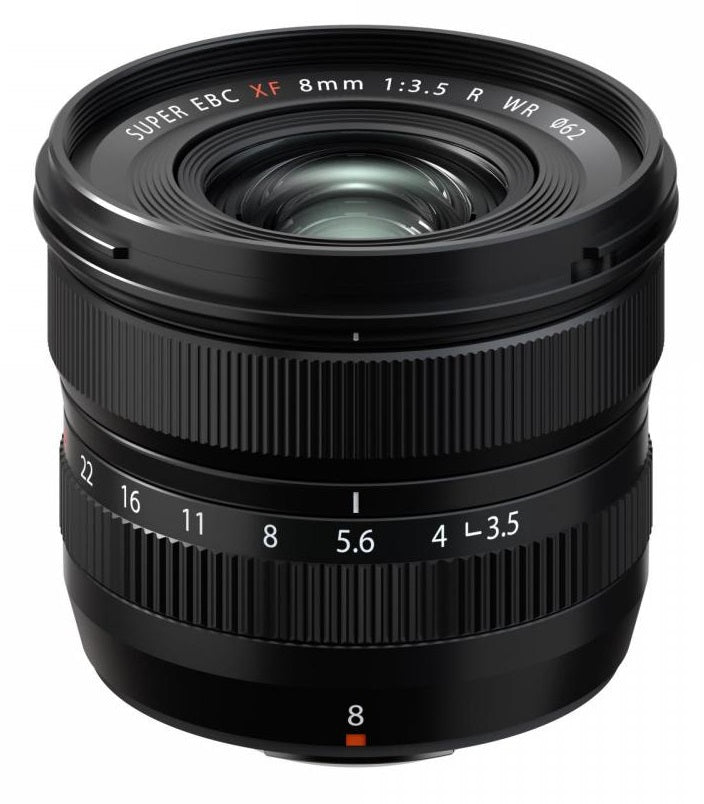 Fujifilm XF 8mm F3.5 R WR Ultra Wide Angle Lens for Mirrorless Cameras - Perfect for Landscape, Architecture & Astrophotography
