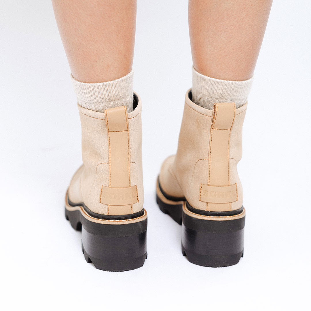 Sorel Joan Now Zip Canoe Boots for Women - Waterproof Winter Snow Boots, Black | Perfect for Cold Weather, Hiking & Outdoor Adventures