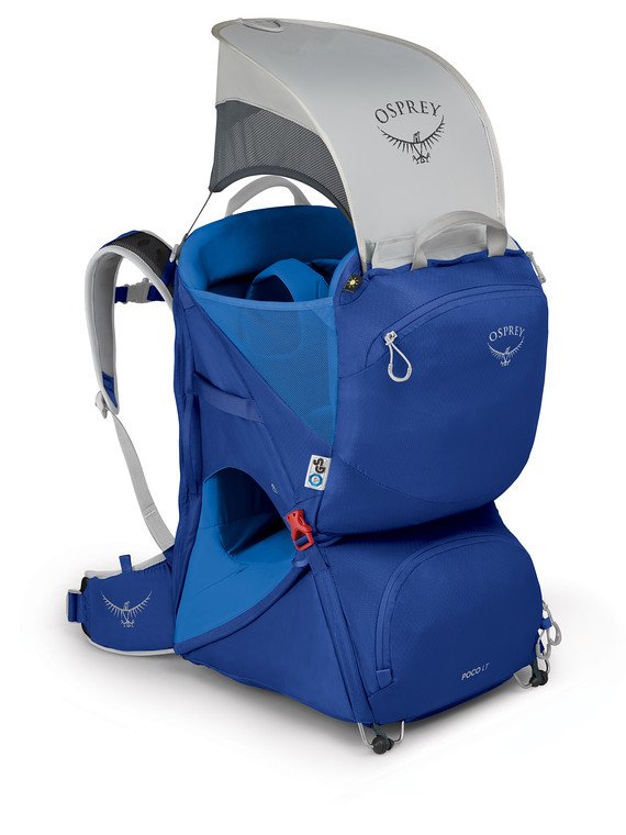 Osprey Poco LT Child Carrier - Lightweight Hiking Backpack for Toddlers & Kids - Comfortable & Durable Baby Carrier for Outdoor Adventures, Travel & Camping