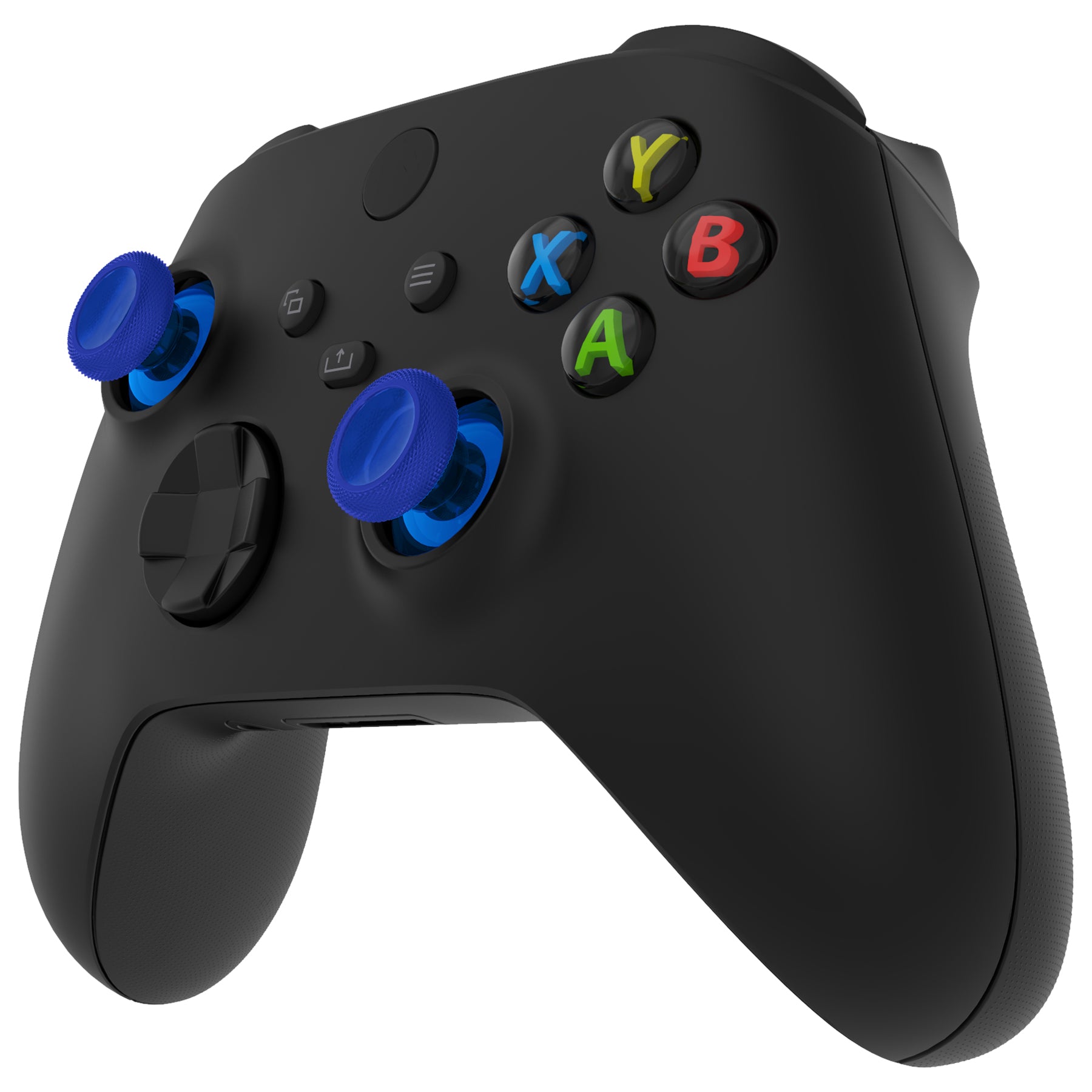 eXtremeRate Clear Blue Replacement Thumbsticks for Xbox Series X/S Controller - Compatible with Xbox One, Xbox One X/S & Elite Controllers (Model JX3425) - Premium Custom Joystick for Enhanced Gaming Performance