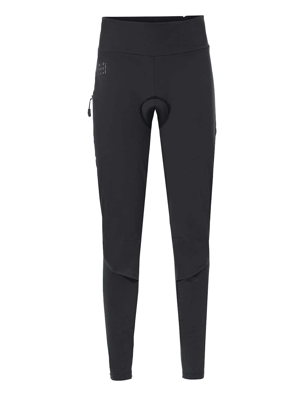 VAUDE Women's Kuro Warm Hybrid Tights - Thermal Cycling Pants with Seat Pad - Winter Bike Riding & Outdoor Sports Gear for Cold Weather
