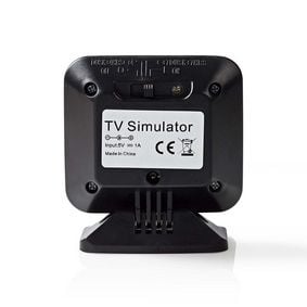 Black TV Simulator with Built-in Timer - Perfect for Home Theater, Security Deterrent, and Display Purposes