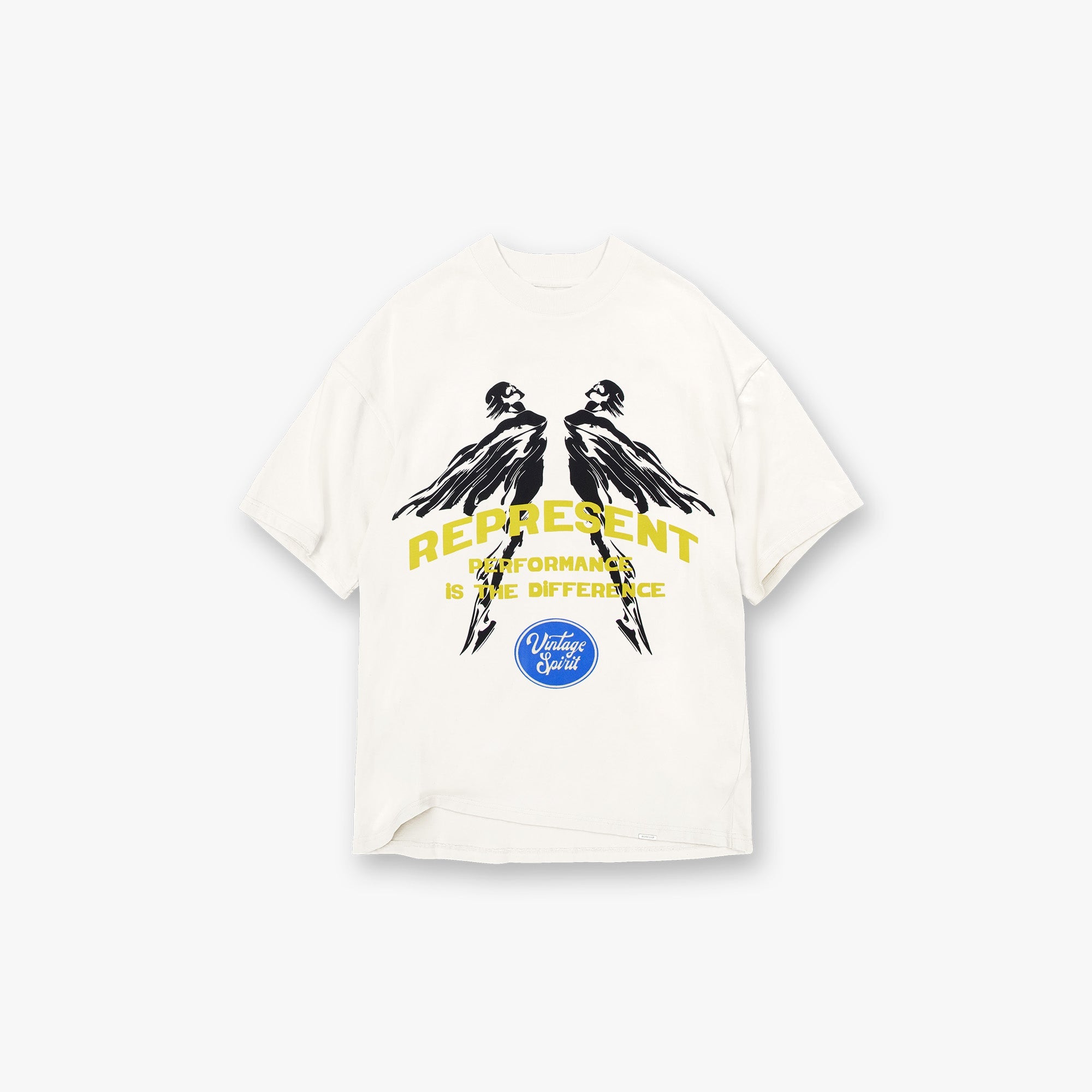 Vintage Spirit Graphic T-Shirt - Soft Cotton Flat White Tee for Men & Women - Casual Wear, Street Style, and Retro Fashion