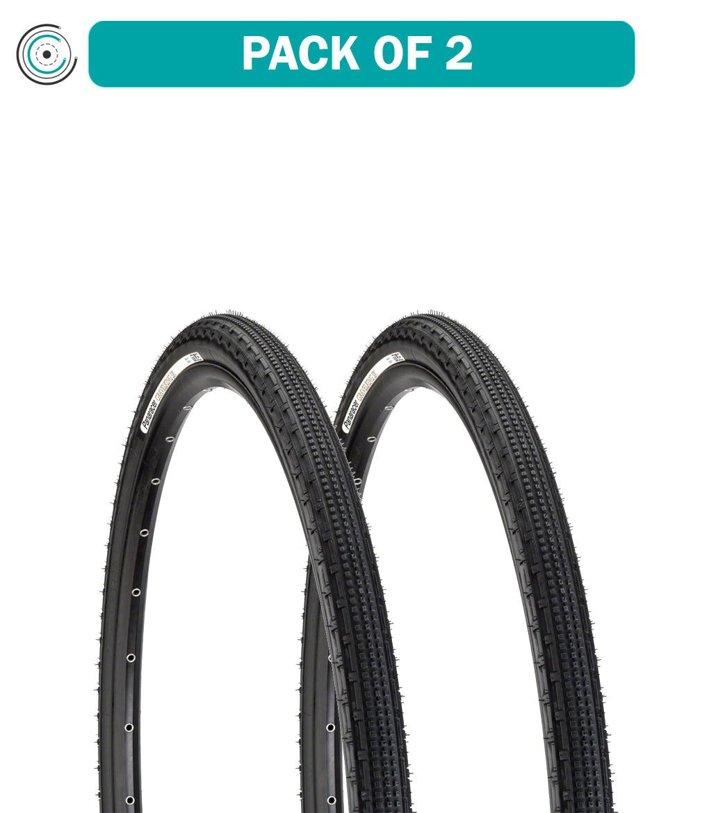 2 Pack Panaracer GravelKing SK Tubeless Bike Tires - 27.5 x 2.10 / 650b x 54 - Black RF650B53 GKSK B - Perfect for Gravel Riding, Commuting & All-Terrain Biking