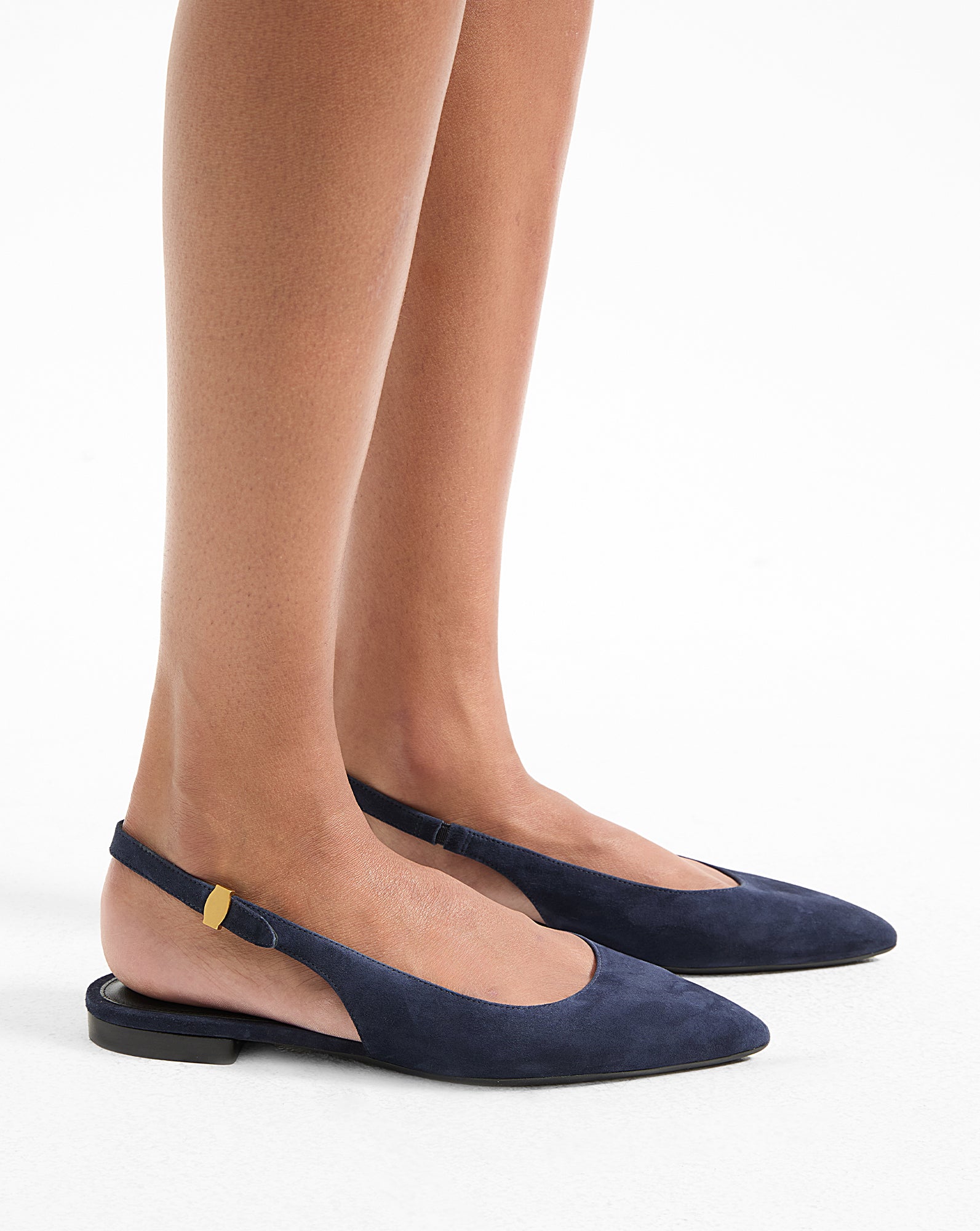 Shina Women's Comfortable Slingback Flats - Casual Low Heel Sandals for Walking, Office & Summer Outfits | Breathable & Lightweight Shoes for Work, Travel & Daily Wear