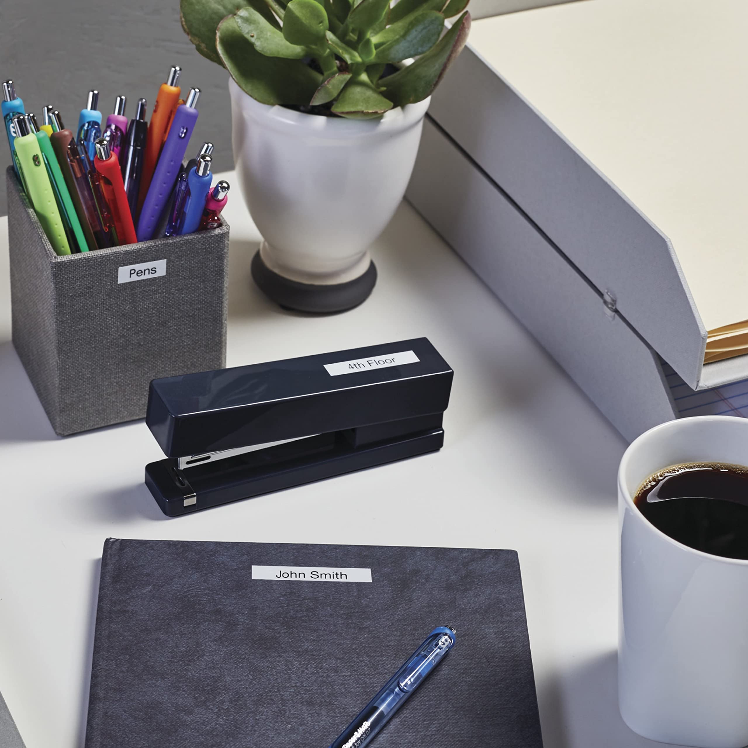 DYMO LabelManager 160 Portable Label Maker with QWERTY Keyboard - Easy-to-Use Label Printer for Home & Office Organization - Large Display & One-Touch Smart Keys - Perfect for Filing, Storage & Craft Projects (Black)