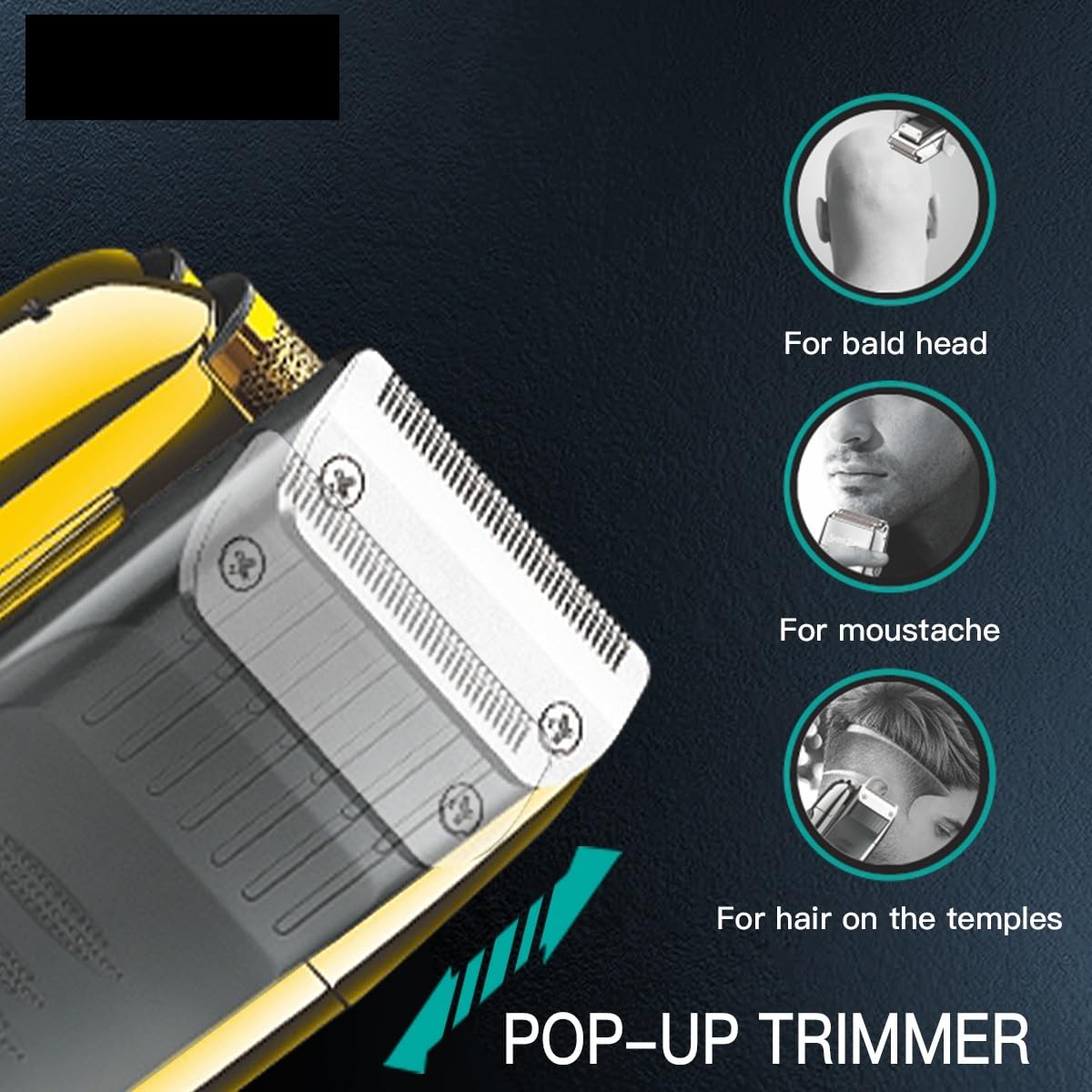 Professional V-G-R Electric Razor & Beard Trimmer for Men - Rechargeable Cordless Hair Clipper, Precision Shaving Machine with Reciprocating Blades, Silver (V-332 with Gift Box) - Perfect for Home Grooming, Travel & Barber Salon Use