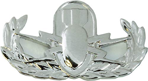 EOD Bomb Squad Military Tie Tac Pin - Explosive Ordnance Disposal Badge for Police, Army & Veterans - Perfect for Uniform Accessories, Collectibles & Gifts