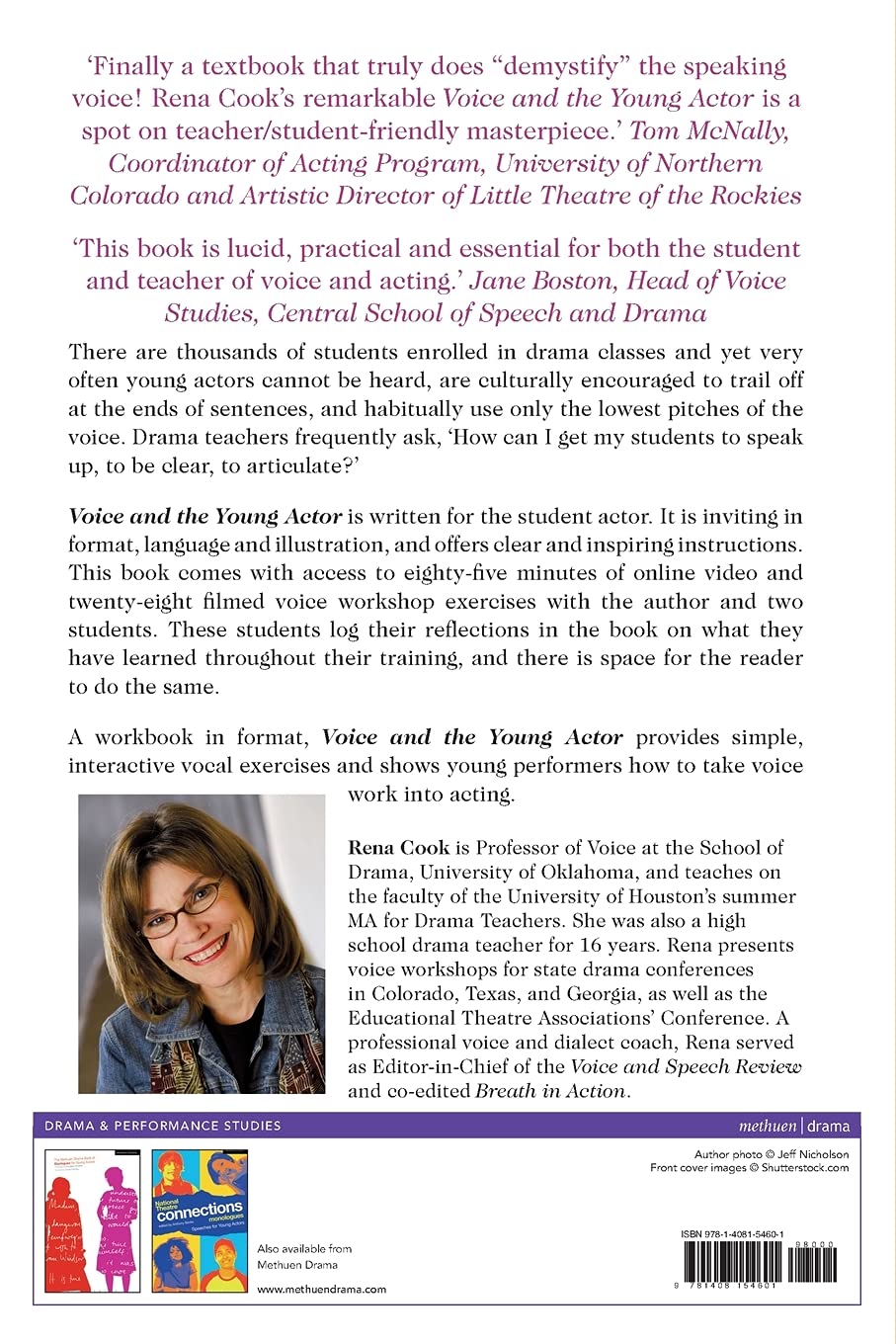 Voice and the Young Actor: A Workbook & Video Guide for Theater Training - Perfect for Drama Classes, Acting Workshops & Youth Theater Programs