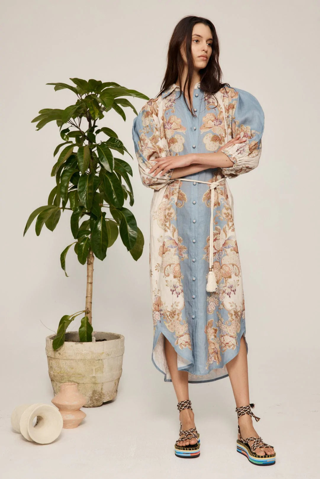 Stylish Blythe Shirtdress for Women - Casual & Elegant Button Down Dress - Perfect for Office, Date Night & Spring Outfits