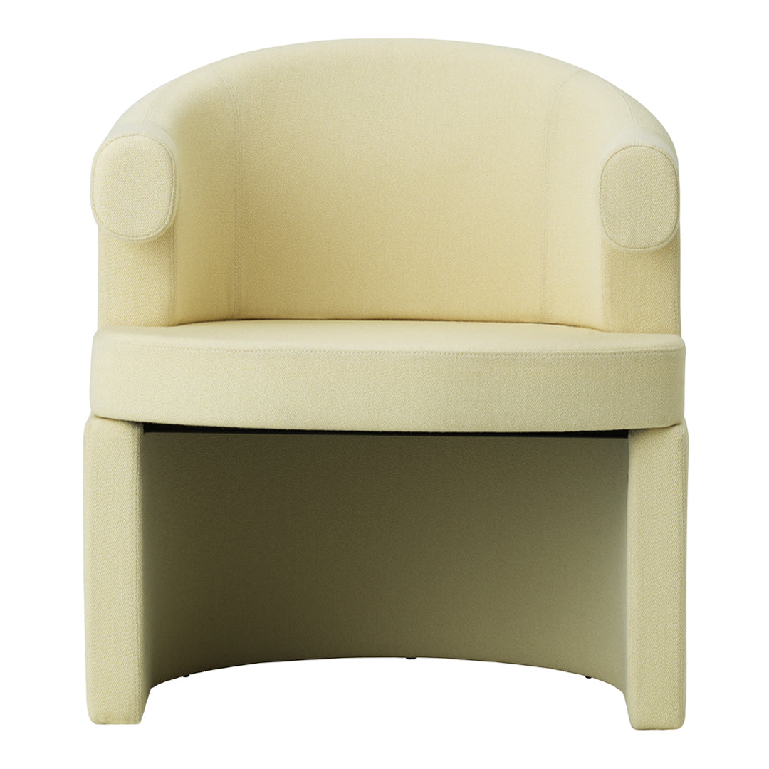 Simon Legal Burra Armchair by Normann Copenhagen - Modern Scandinavian Lounge Chair for Living Room, Office, or Reading Nook
