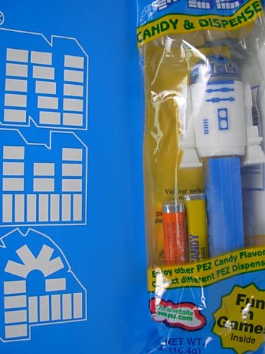 Star Wars R2-D2 Pez Candy Dispenser - Collectible Character Candy Holder for Kids & Adults - Perfect for Halloween, Movie Nights & Gift Giving