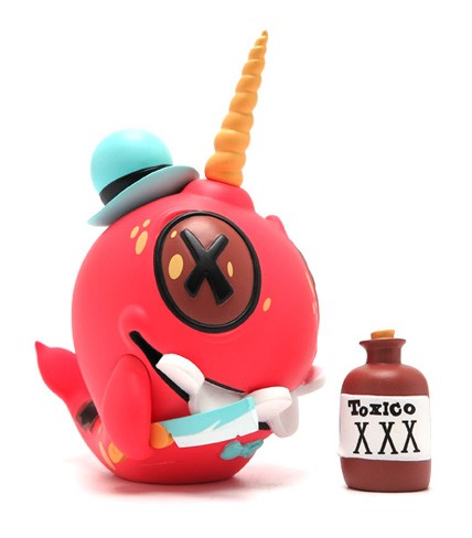 Mortimer the Mortician Red Edition - Gothic Collectible Figurine for Halloween Decor & Horror Fans