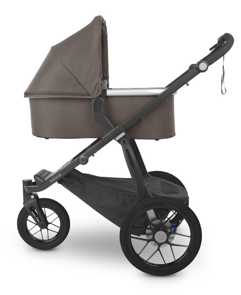 UPPAbaby Ridge Stroller with Bassinet Bundle - Lightweight Travel System for Newborns & Toddlers - Perfect for City Walks, Shopping, and Outdoor Adventures