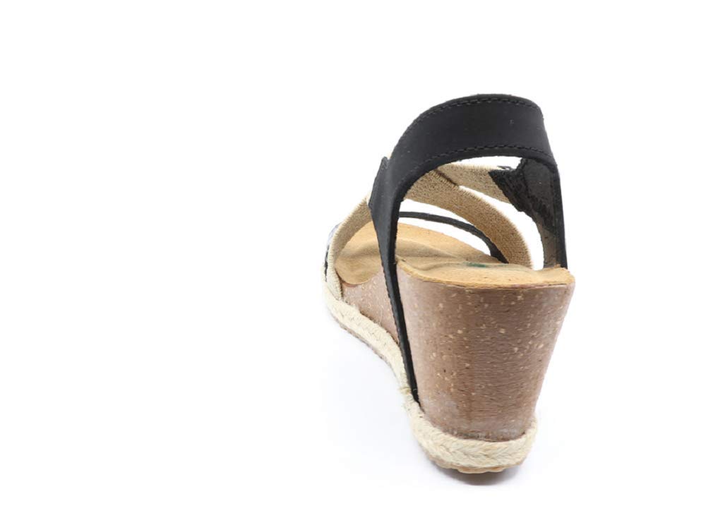 Bos. & Co. Women's Sassy Wedge Sandals - Comfortable Summer Casual Shoes with Arch Support for Beach, Party & Outdoor Wear
