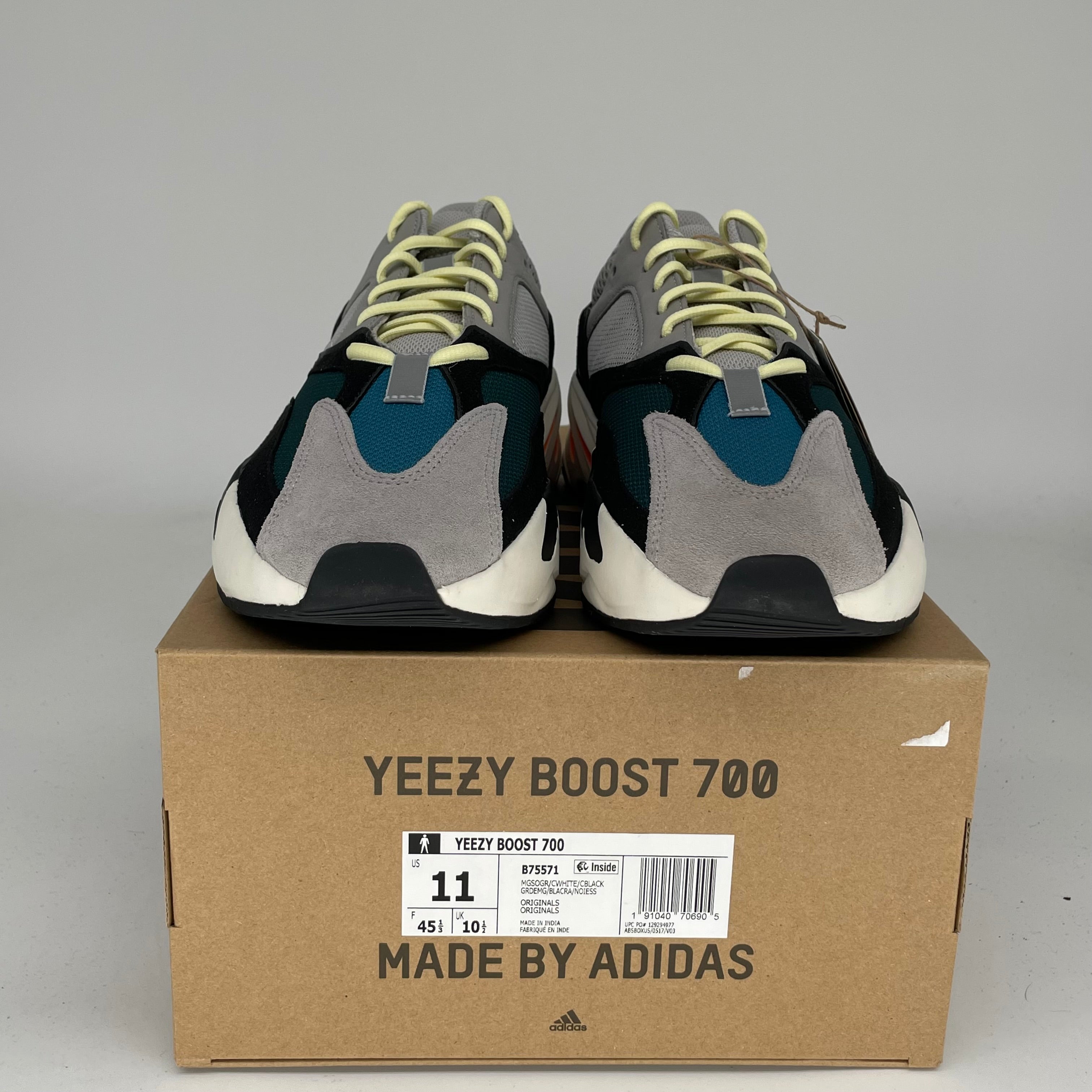 Adidas Yeezy 700 Wave Runner Sneakers - Men's Size 11 (B75571) | Comfortable Running Shoes for Jogging, Gym & Casual Wear