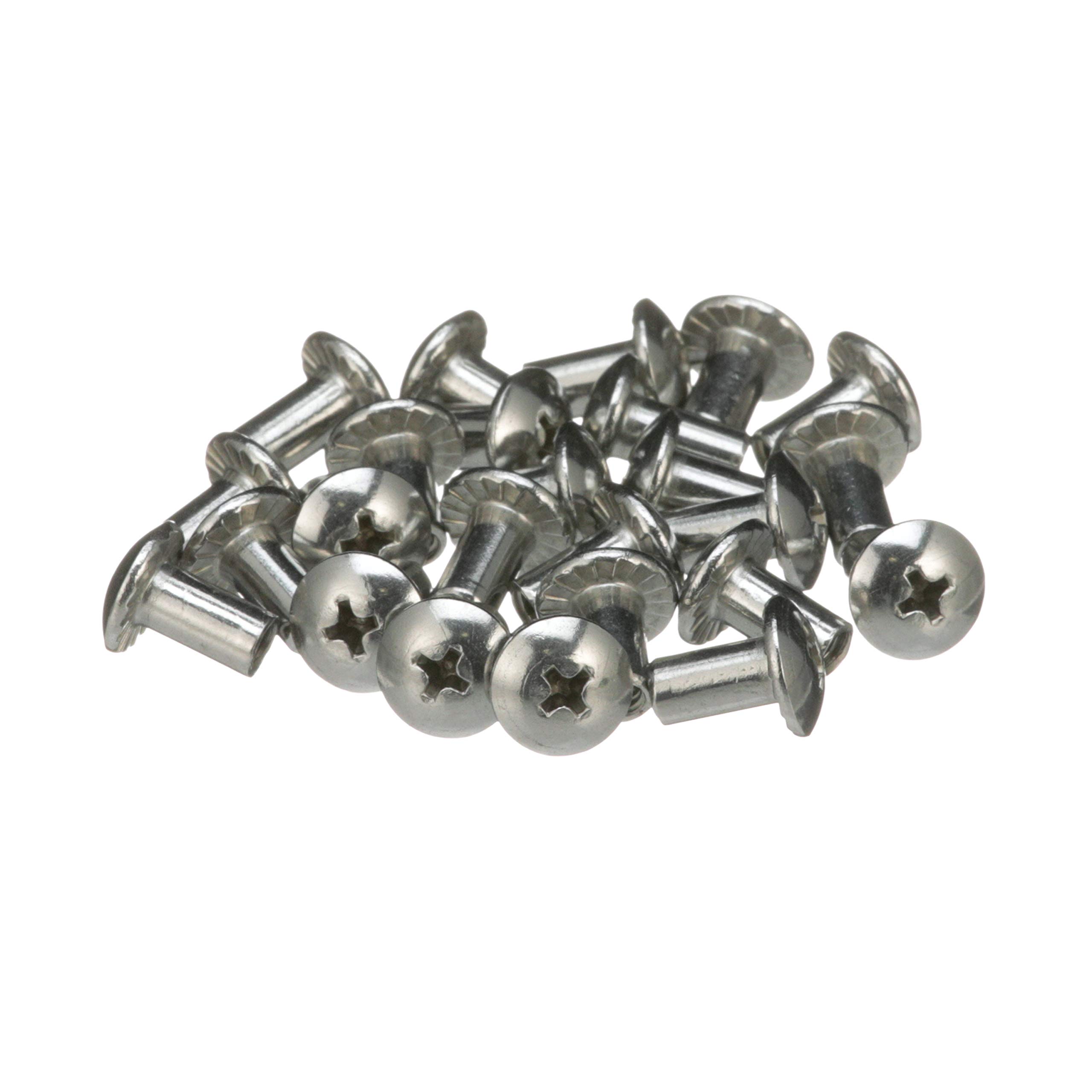 Seachoice 18-8 Stainless Steel Phillips Barrel Nuts with Truss Head - Heavy Duty Fasteners for Marine, Automotive & Industrial Applications