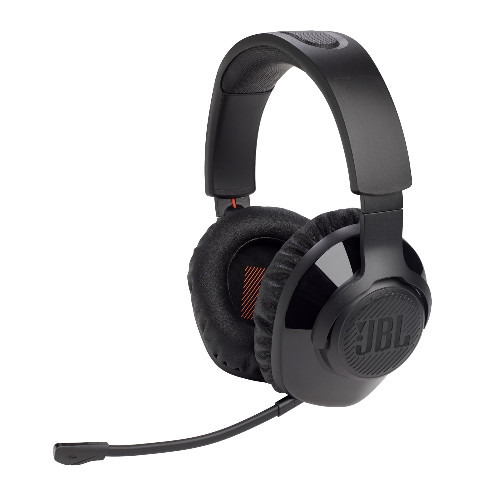 JBL Quantum 350 Wireless Gaming Headset with Detachable Boom Mic - Over-Ear Noise Cancelling Headphones for PC, PS5, Xbox & Mobile - Black | Perfect for Competitive Gaming, Streaming & Online Meetings