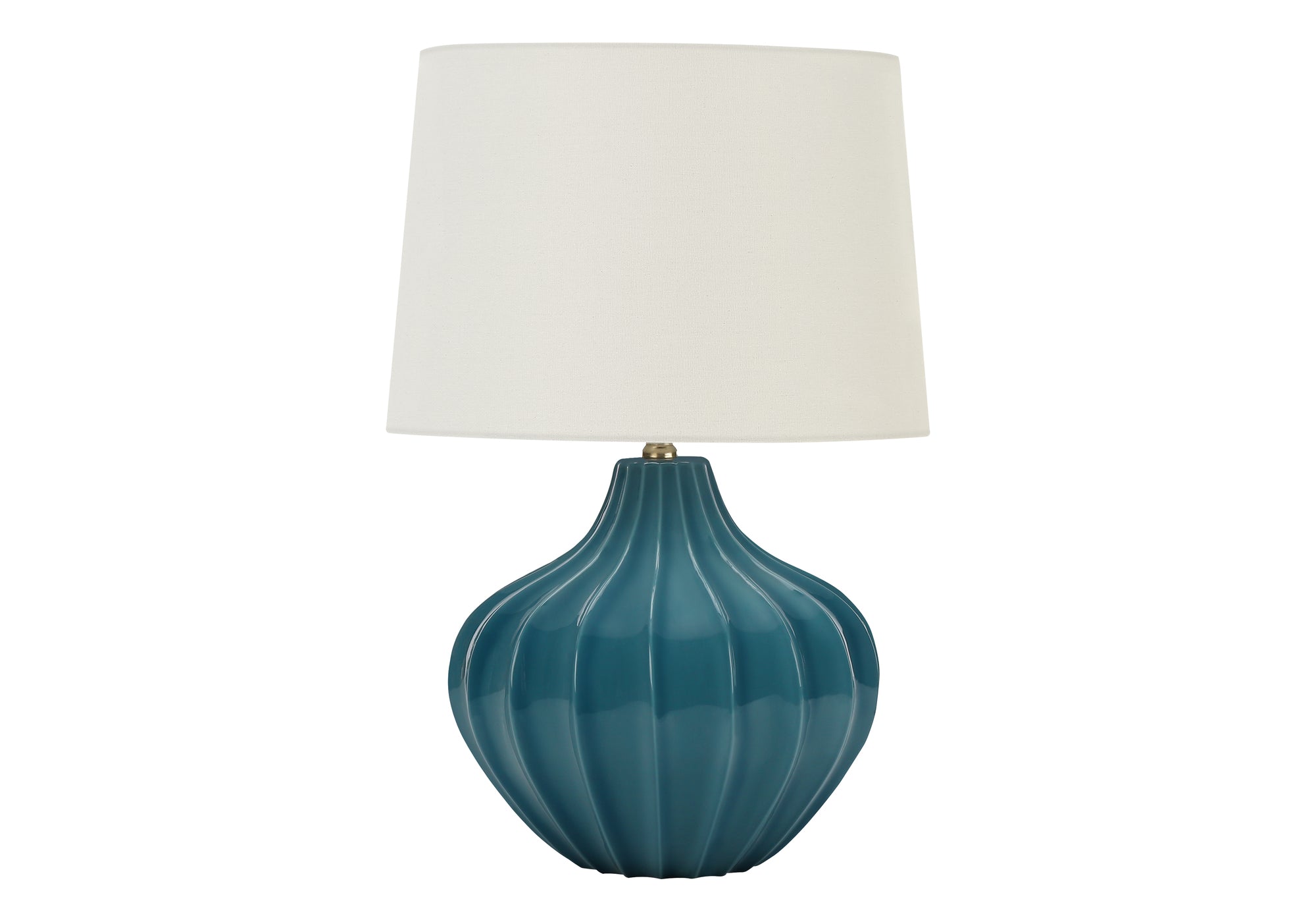 Blue Glow Table Lamp - Modern LED Night Light for Bedroom, Living Room & Office - Stylish & Elegant Decorative Lighting for Home Decor & Relaxation