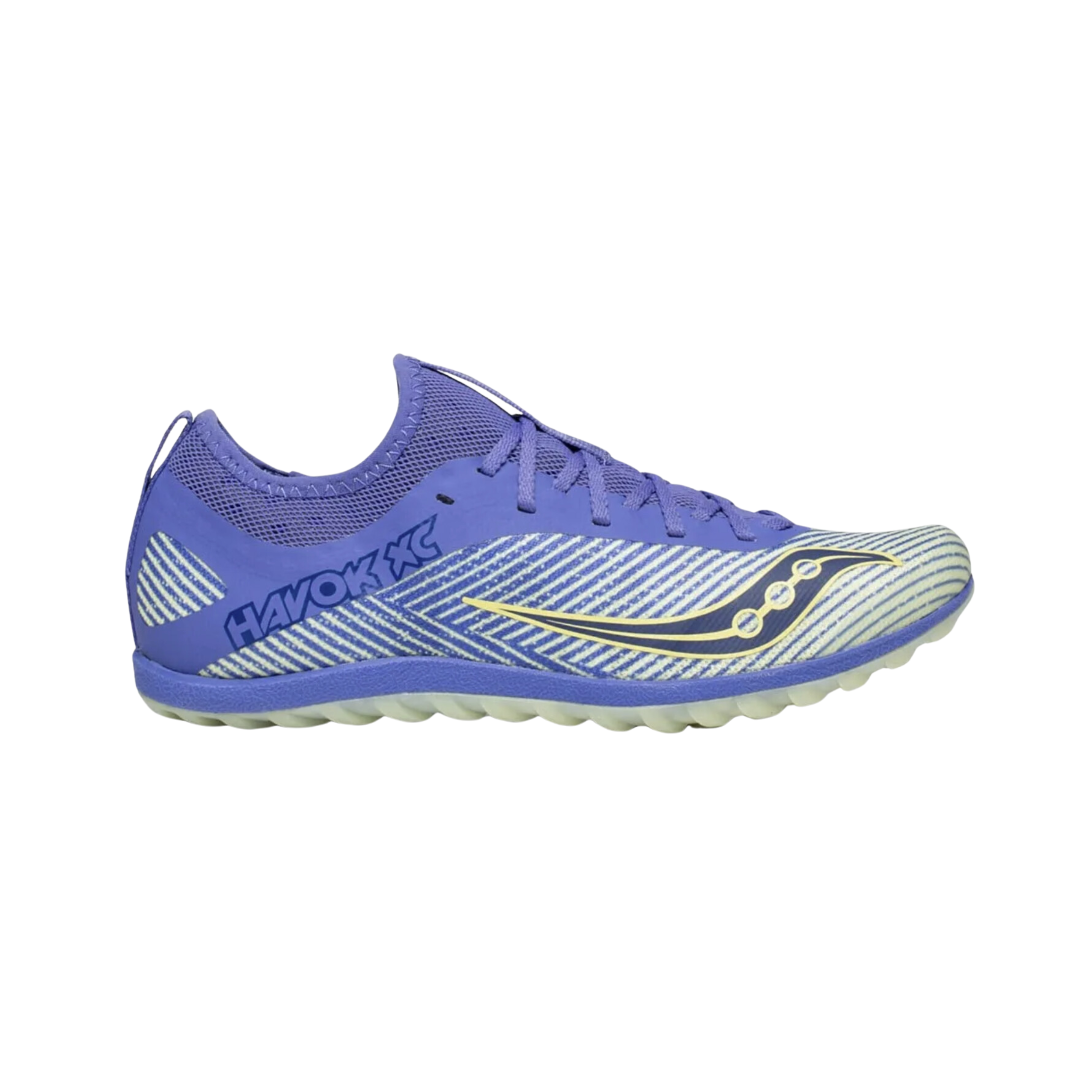 Women's Havok XC2 Flat Shoes - Purple & Yellow Color - Regular Width - Comfortable Casual Sneakers for Walking, Running & Everyday Wear