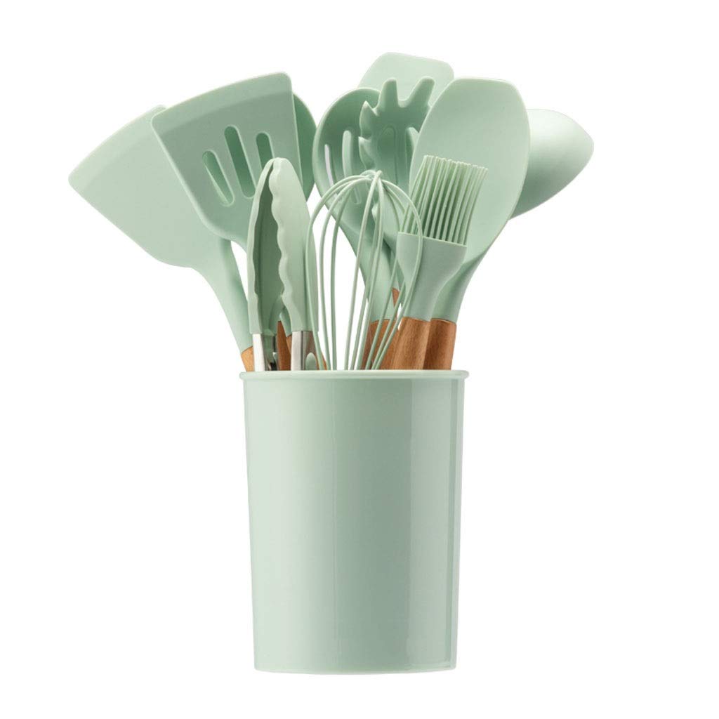 Premium Silicone Spatula Set - Heat-Resistant Non-Stick Kitchen Utensils for Cooking, Baking & Mixing - Safe for All Cookware - Perfect for Sauces, Soups & Stir-Frying (2-Piece Set, Colors A & C)