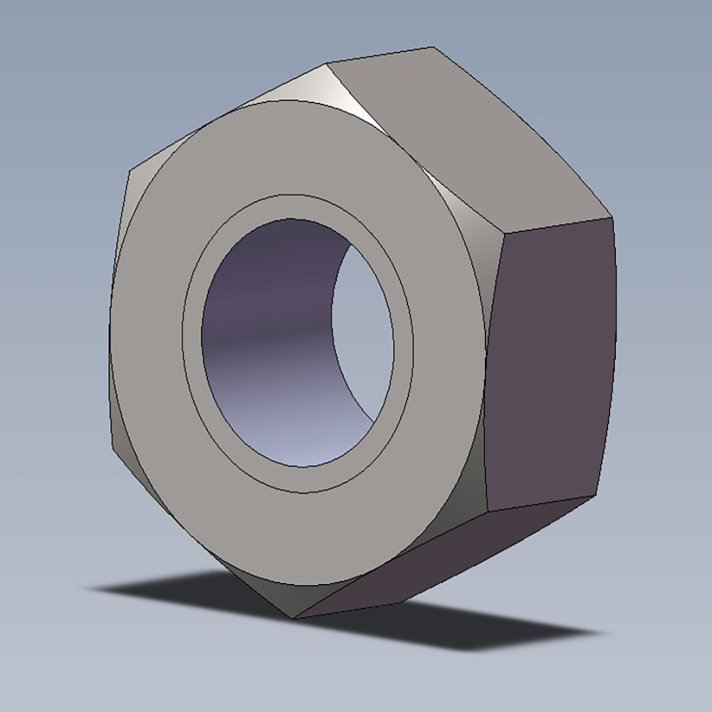 BD4603 87 Hex Nut, L Type M8 - High Strength Fastener for Automotive, Machinery & DIY Projects