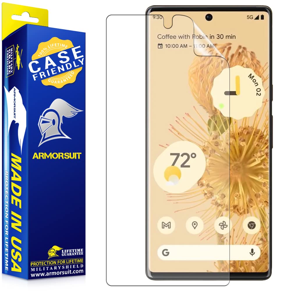 ArmorSuit Matte Screen Protector for Google Pixel 6 Pro - Anti-Glare, Case Friendly (2 Pack) for Office & Outdoor Use