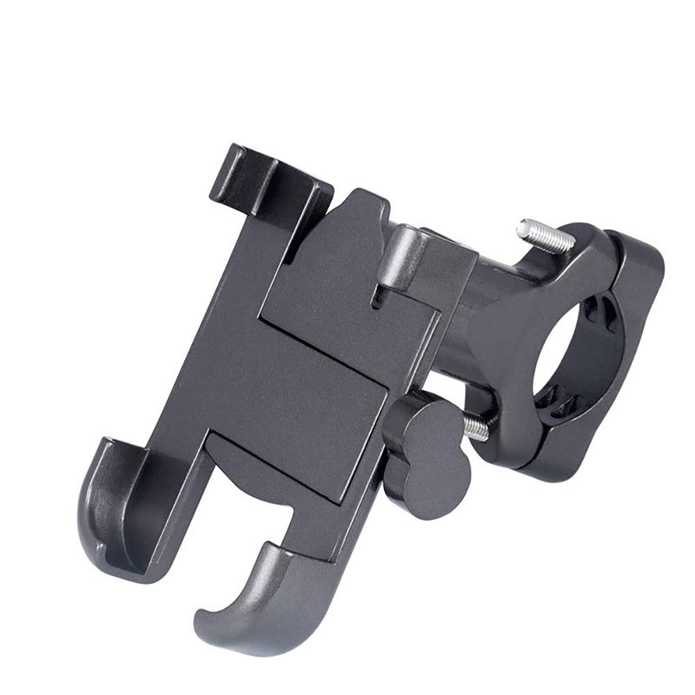 LINASHI 360° Rotatable Aluminum Alloy Bike Phone Mount - Universal Handlebar Smartphone Holder for Cycling, Motorcycle & Outdoor Sports - Perfect for GPS Navigation & Adventure Riding