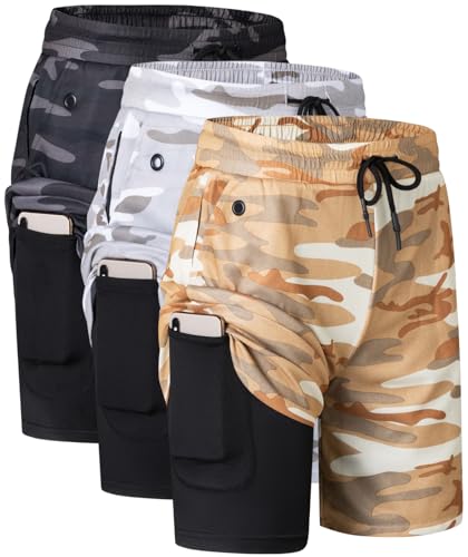 3 Pack Camo Black / Camo White / Camo Khaki