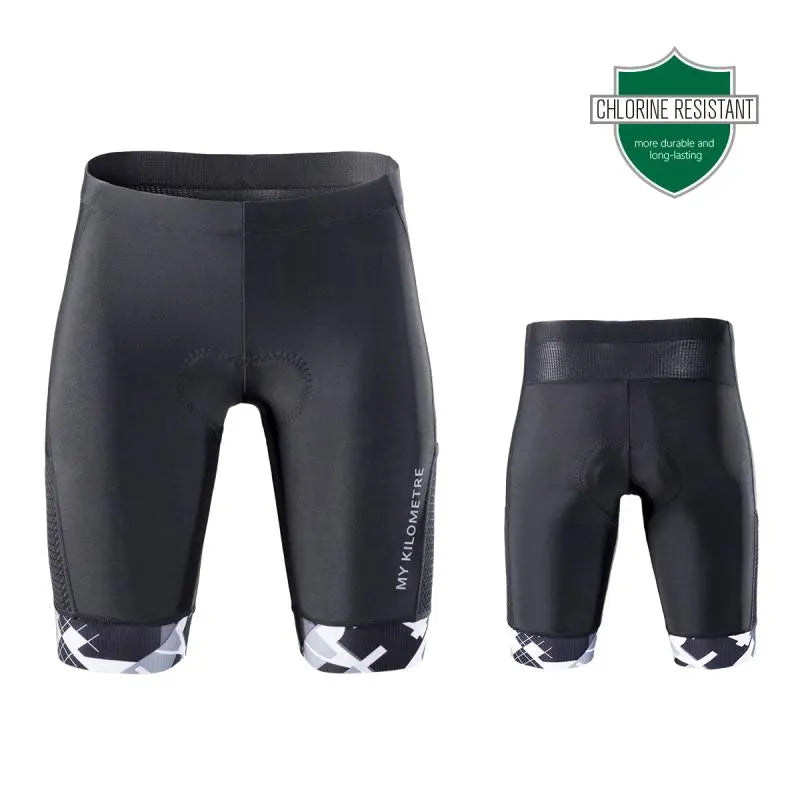 Men's Triathlon Cycling Shorts - Quick Dry, Comfortable & Breathable for Swim, Bike, Run - Perfect for Triathlons, Training & Outdoor Sports