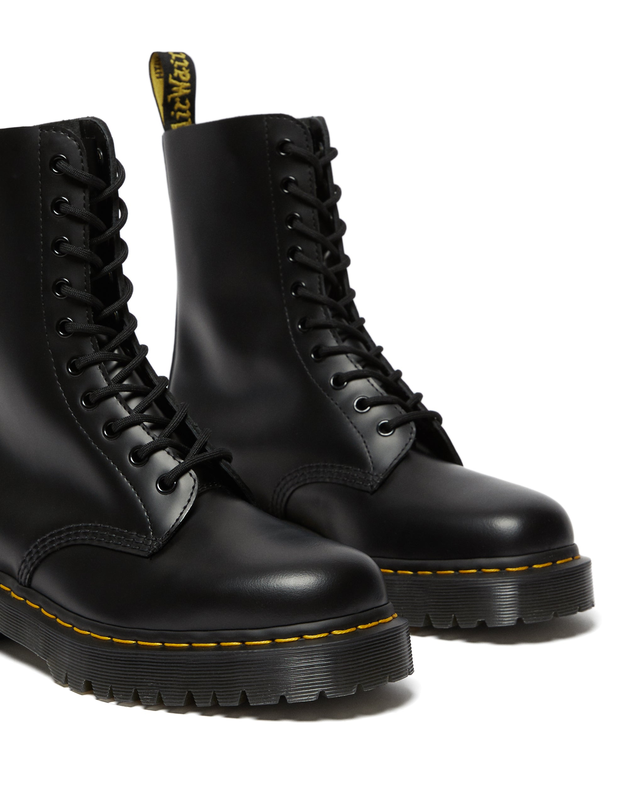 Bex Black Smooth Leather Ankle Boots for Women - Comfortable & Stylish Casual Shoes for Walking, Work & Everyday Wear