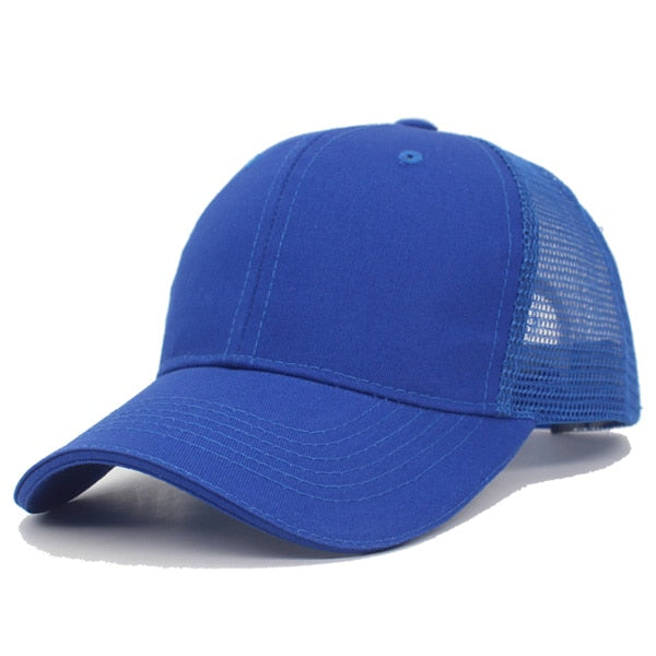 Stylish Baseball Cap for Men & Women - Breathable Mesh Snapback Summer Hat - Unisex Casual Hip Hop Dad Cap - Perfect for Outdoor Sports, Travel, and Street Fashion